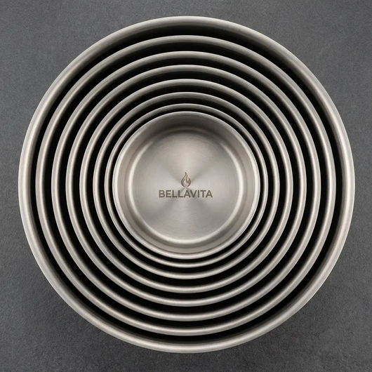 Bellavita 10-Piece Titanium Complete Kitchen Set - Material Close-up