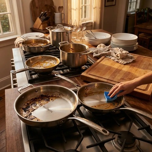 Bellavita 10-Piece Titanium Complete Kitchen Set