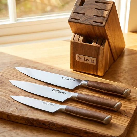 Bellavita 3-Piece Knife Set - Secondary Angle