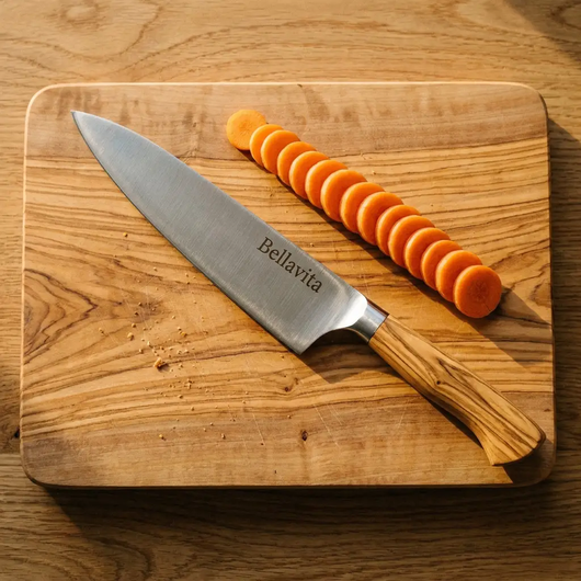Bellavita Nakiri Knife - Secondary Angle
