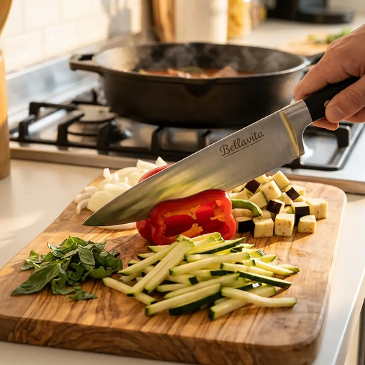 Bellavita Nakiri Knife - Food Lifestyle