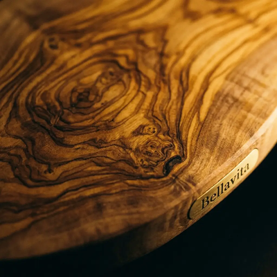 Bellavita Italian Olive Wood Board - Material Close-up