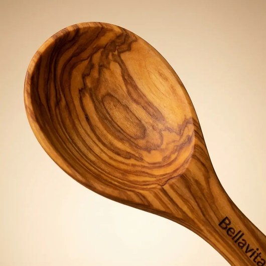 Bellavita Olive Wood Spoon Set - 3 Piece - 04 Material Close-up