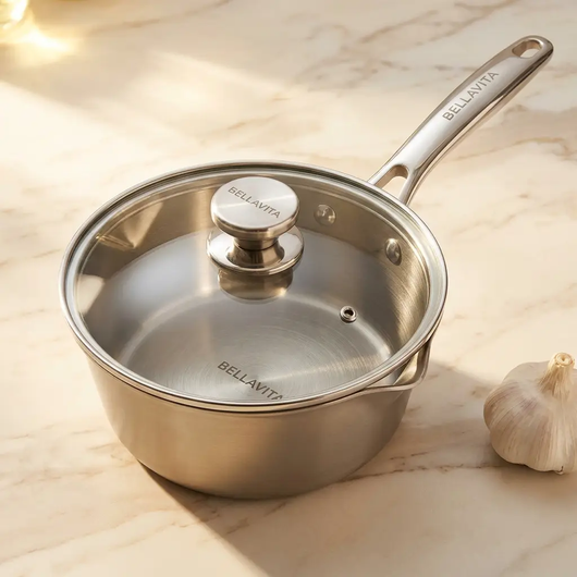 Bellavita Titanium Saucepan with Lid - Main Collection Image