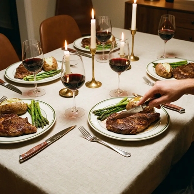 Bellavita Steak Knife Set - Food Lifestyle