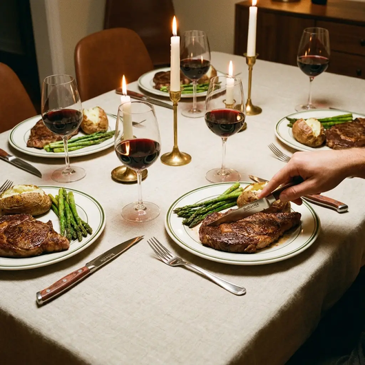 Bellavita Steak Knife Set - Food Lifestyle
