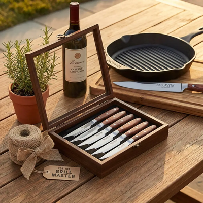 Bellavita Steak Knife Set - Premium Setup