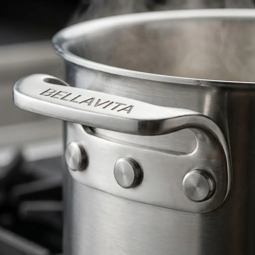 Bellavita Titanium Stockpot with Lid