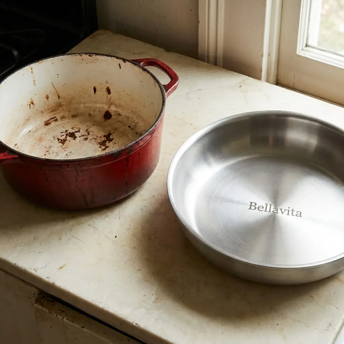 Bellavita Titanium Braiser with Lid