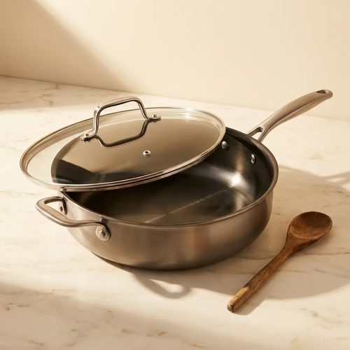 Bellavita Titanium Everyday Pan with Lid