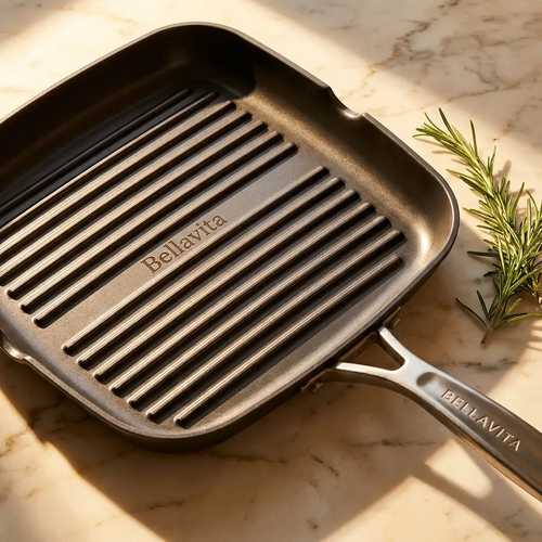 Bellavita Titanium Grill Pan