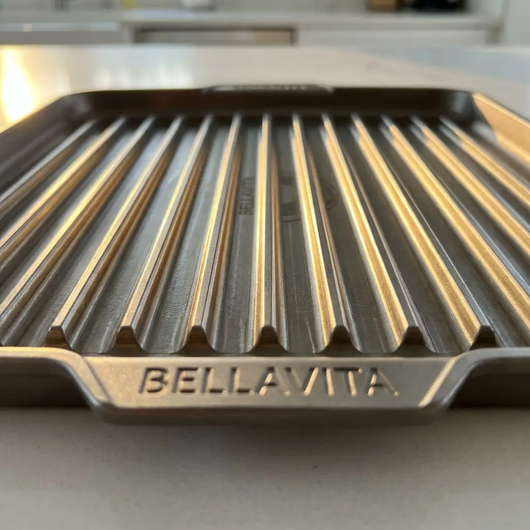 Bellavita Titanium Grill Pan - Secondary Angle