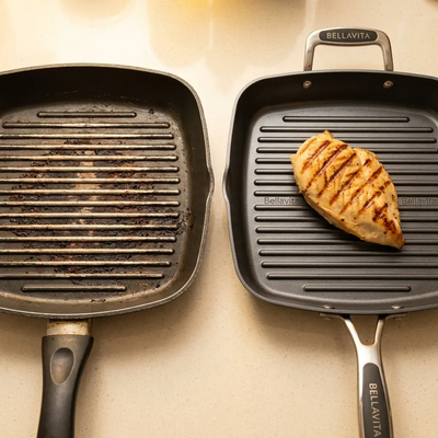 Bellavita Titanium Grill Pan - Upgrade Image