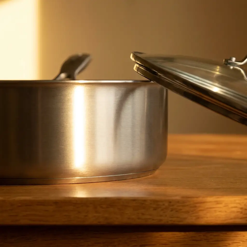 Bellavita Titanium Saute Pan with Lid