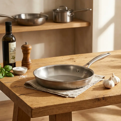 Bellavita Titanium Sunday Pan by Bellavita Cookware - Premium Setup