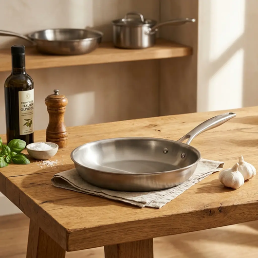 Bellavita Titanium Sunday Pan by Bellavita Cookware - Premium Setup