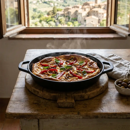 Bellavita Titanium Pan with Two Handles