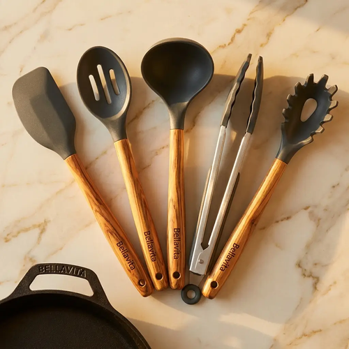 Bellavita 5-Piece Kitchen Utensil Set