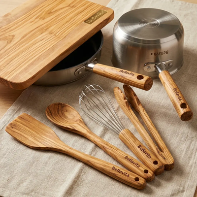 Bellavita 5-Piece Kitchen Utensil Set - 06 Premium Setup