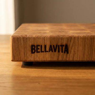 Bellavita Italian Walnut Cutting Board - 03 Food Lifestyle