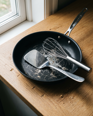 Easily Scratched by Utensils